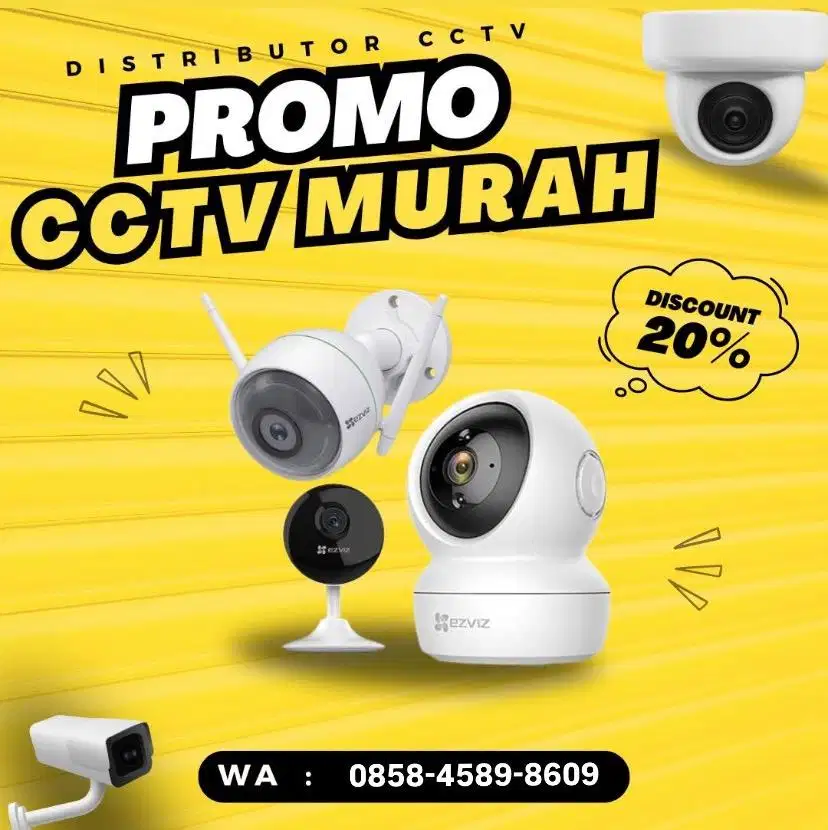 CCTV EZVIS TERBARU MURAH BERGARANSI