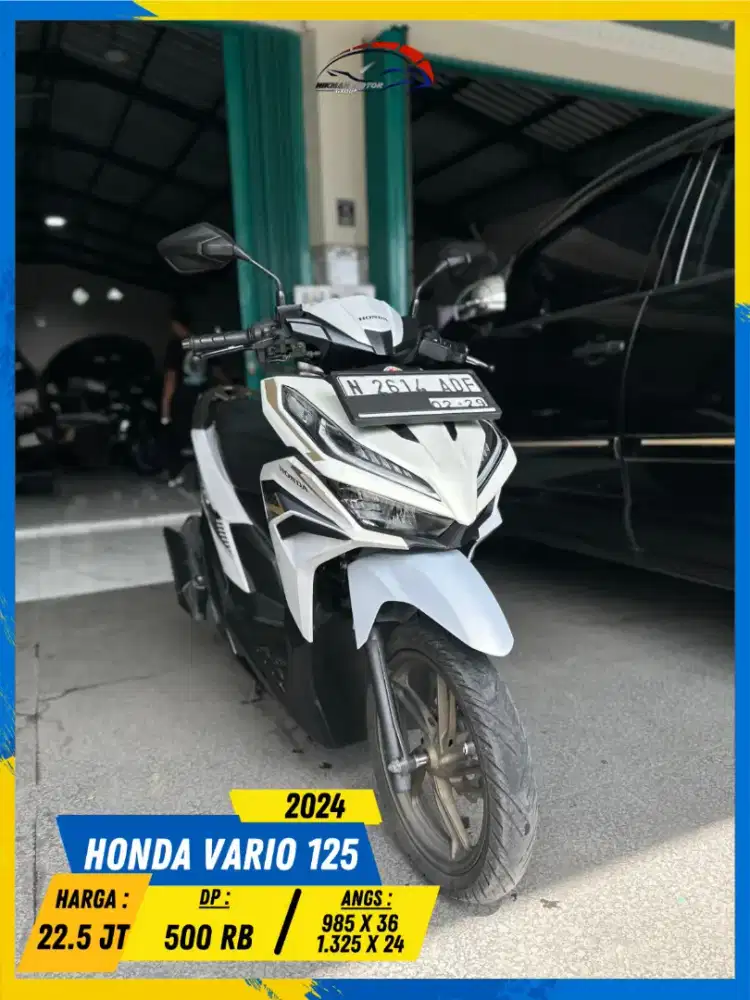 HONDA VARIO 125 2024 BEKAS CIAMIK BOLOH HIKMAH MOTOR KEPUH MALANG