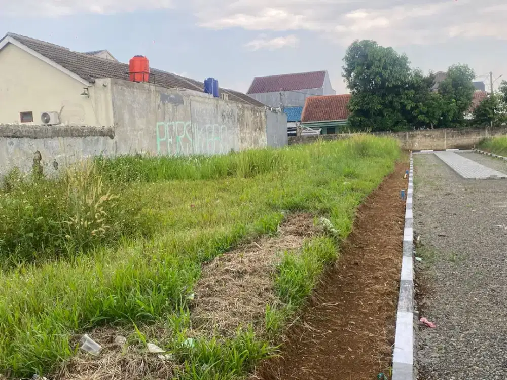 Kavling Siap Bangun, 5 Menit Stasiun Cilebut