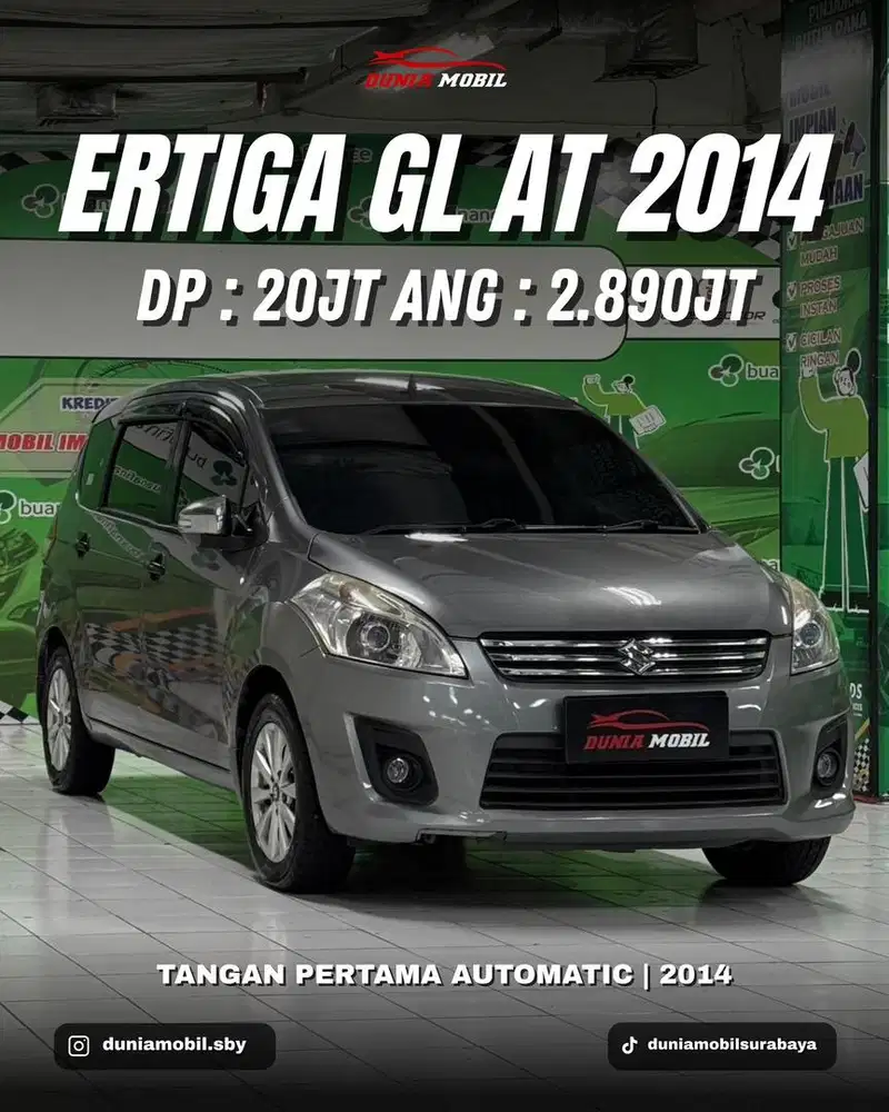 ERTIGA GL AT 2014 / 2015 Termurah Se Jawa Timur Siap Pakai