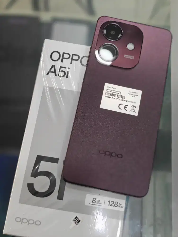 Oppo a5i 4/128GB fullset 1 hari pakai