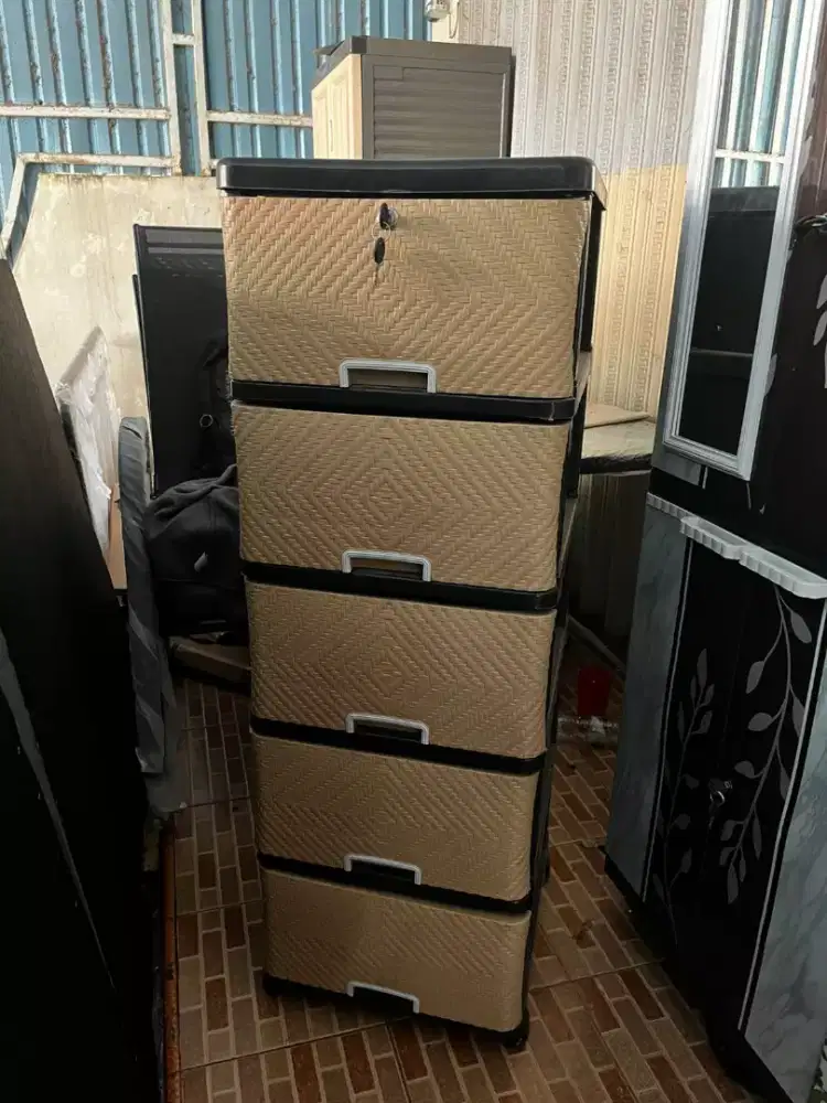 promo lemari plastik 5 laci sale termurah terlaris