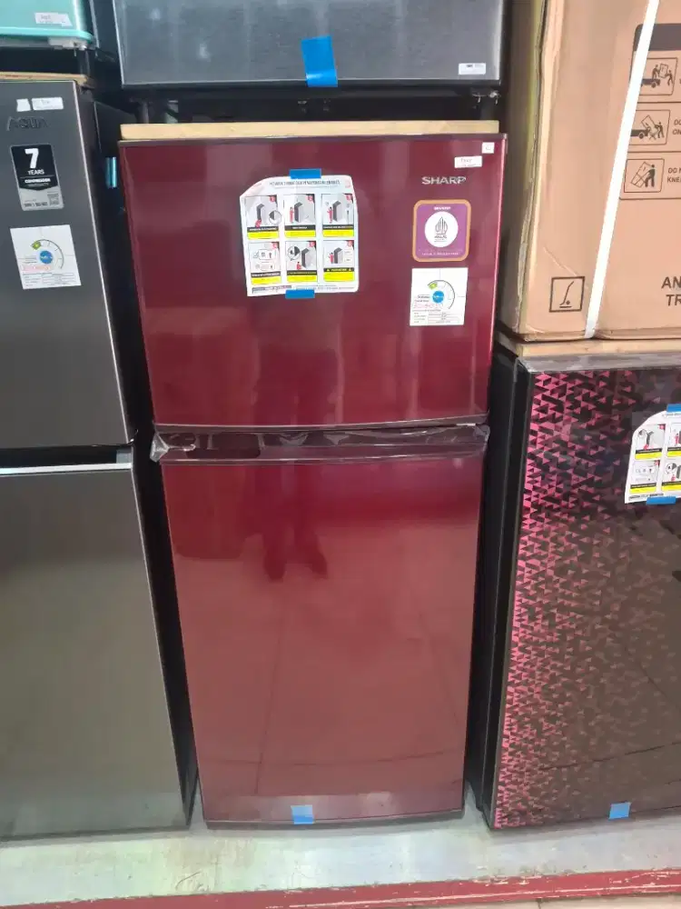 KULKAS SHARP 2 PINTU PROMO KREDIT BUNGA RINGAN