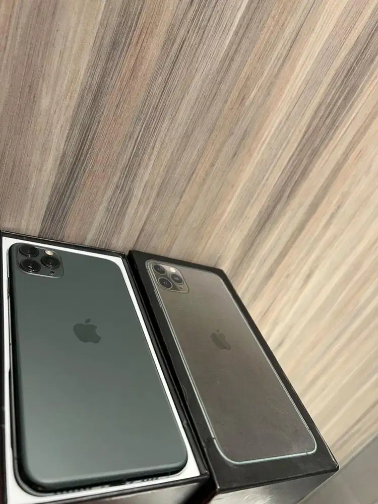iphone 11 pro max 256gb udah lengkap baru juga