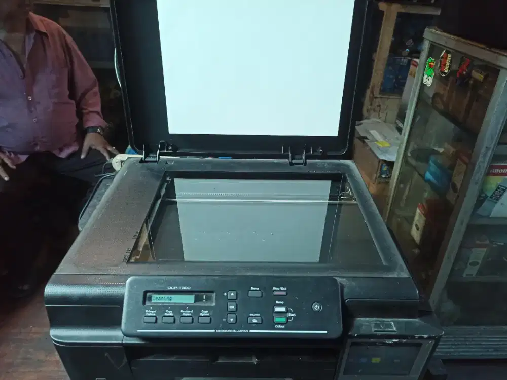 Brother DCP T300 prin scener copy infus bawaan pabrik kondisi normal
