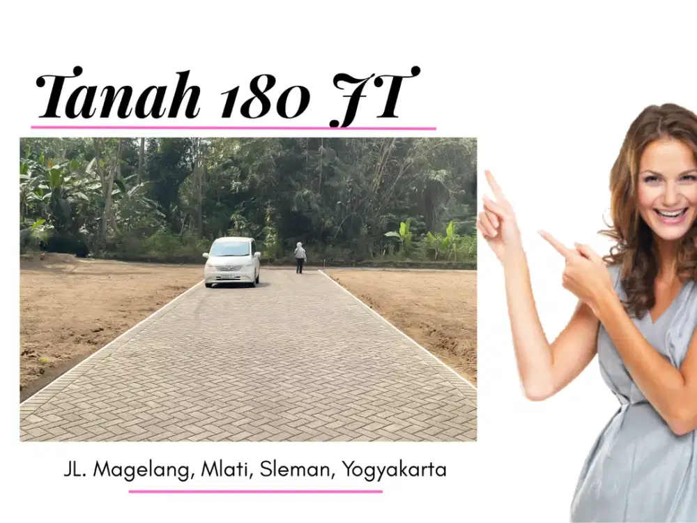 Tanah 100 Juta-an Di Jalan Magelang Dekat Lapangan Dengung Sleman