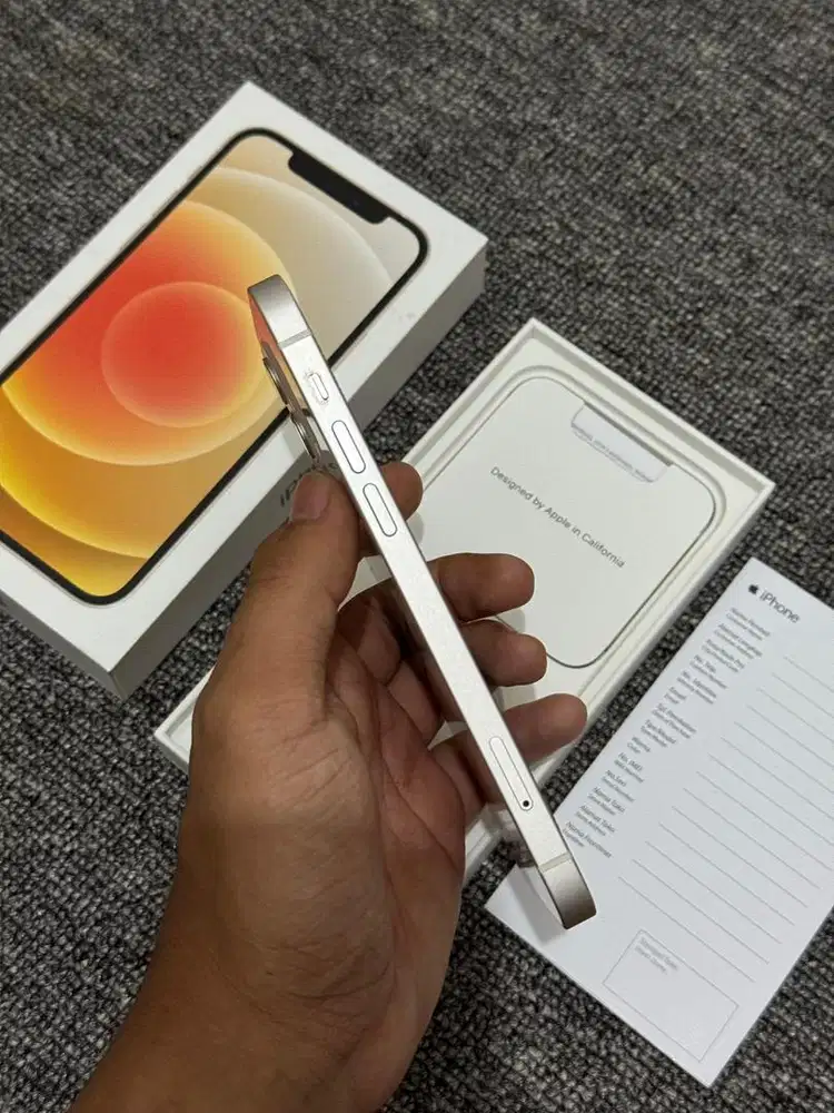 iphone 12 128gb ibox fullset original white