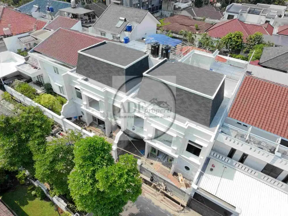 dijual rumah baru, american classic desain di Jakarta pusat