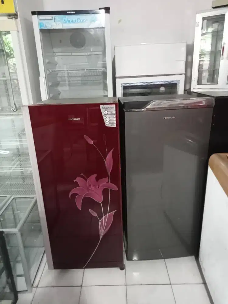 Kulkas bekas murah 1 pintu merk panasonic normal