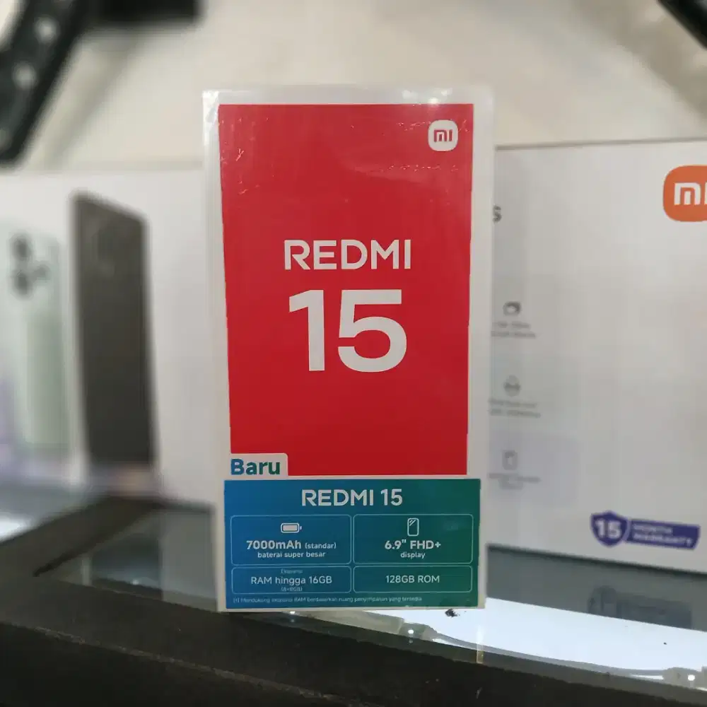 REDMI 15 BISA DICICIL