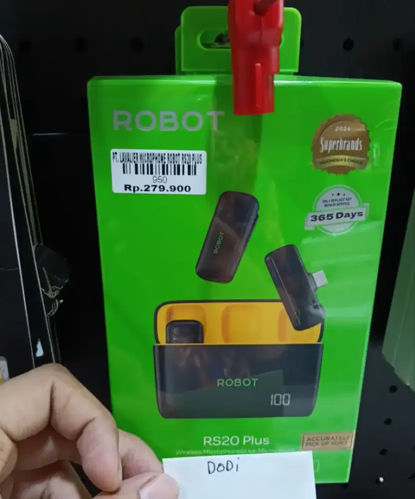 LAVALIER MICROPHONE ROBOT RS 20 PLUS |ALATLANTIS DAHSYAT