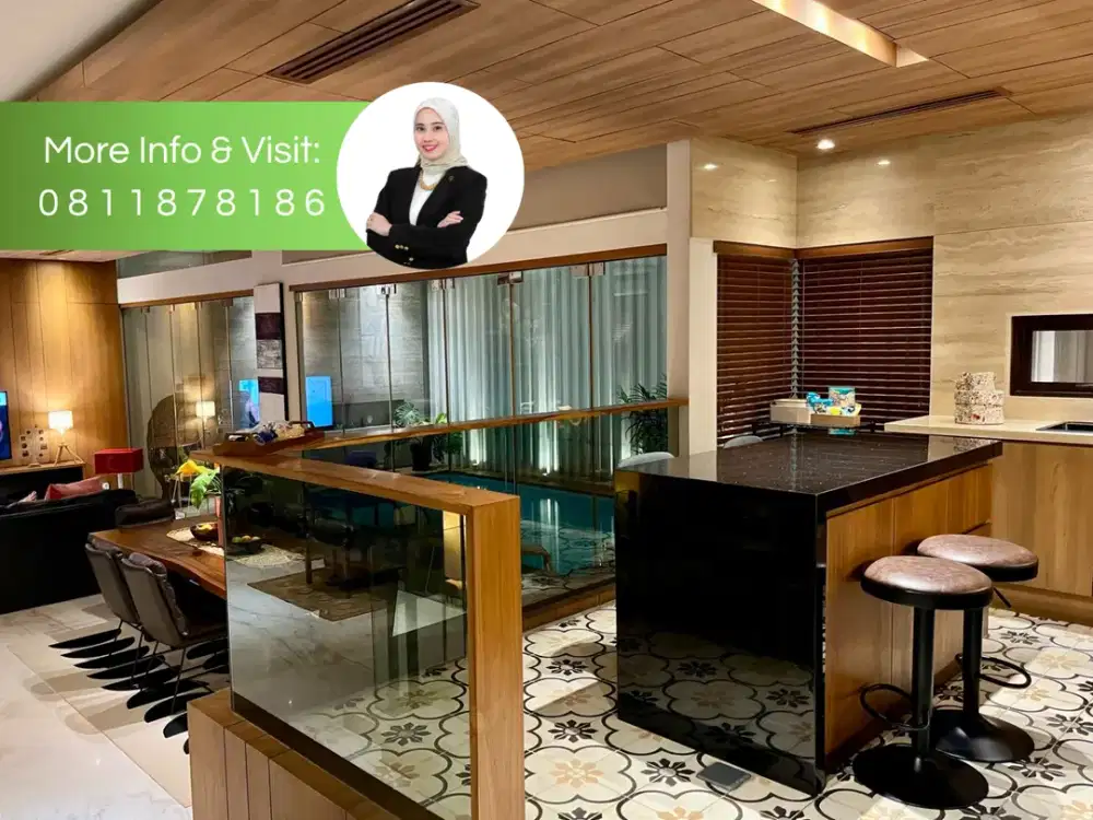 Rumah Mewah 3 Lantai Siap Huni dalam Cluster Puri Bintaro | KH