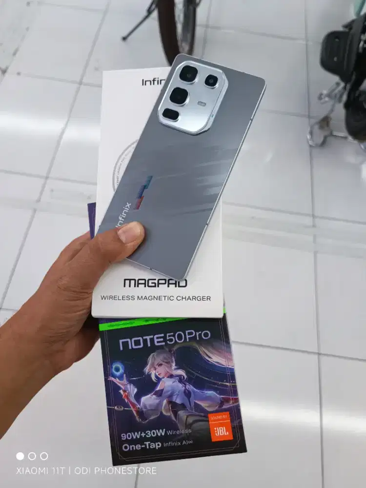 Infinix note 50 pro 16/256 mulus seperti baru dan lengkap