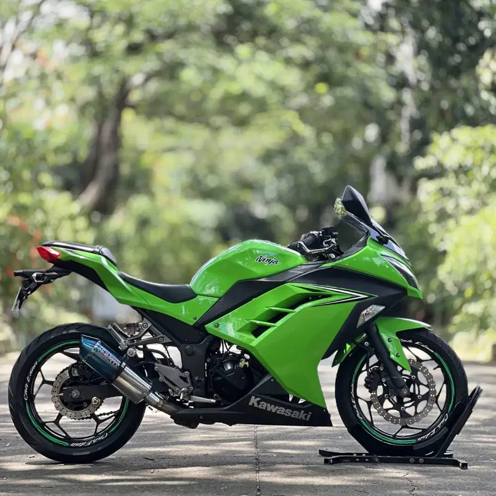 KAWASAKI NINJA 250 FI OLD HIJAU 2016 KM RENDAH PAJAK ON SIAP RIDING