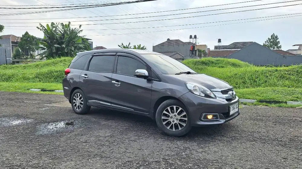 KM 85rban!!! Honda Mobilio E Prestige CVT Tahun 2015 Siap Pakai