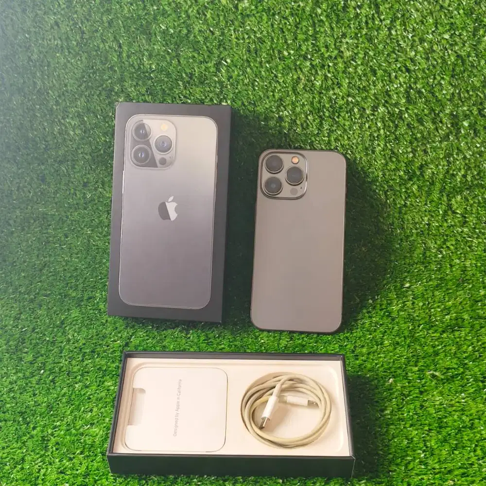 iPhone 13 Pro 256GB Graphite BH 86% Battery pernah ganti original