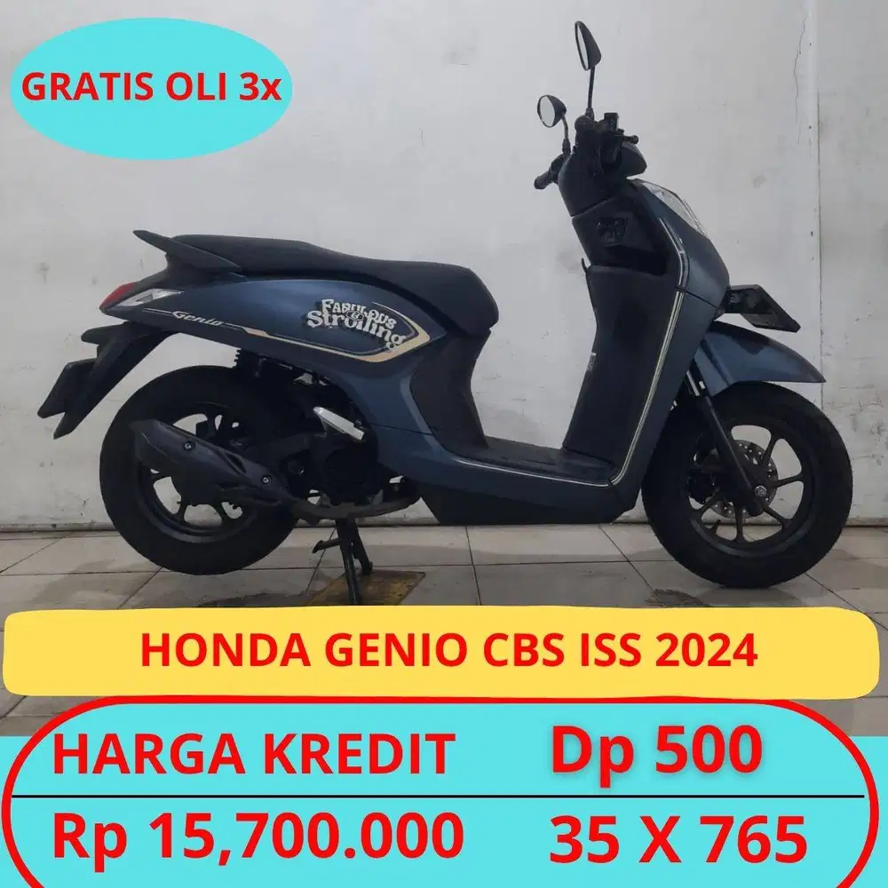 Honda Genio Cbs Iss 2024 Dp Murah Hanya 500 Ribu
