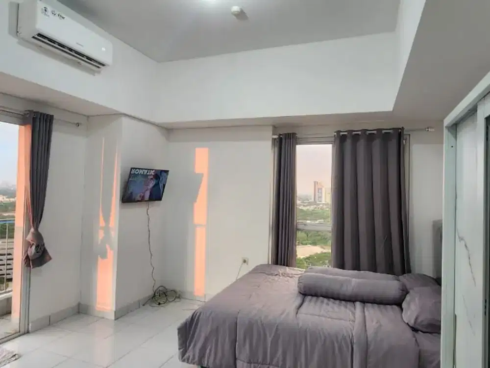 Disewa apartemen Casa De Parco type studio corner furnished