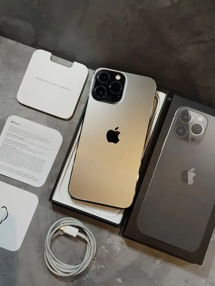 iPhone 13 Pro Max 128GB Graphite iBox RESMI INDONESIA