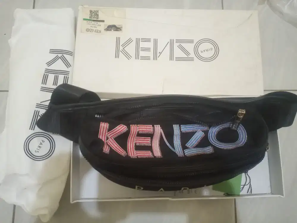 Tas Kenzo Waistbag Rainbow