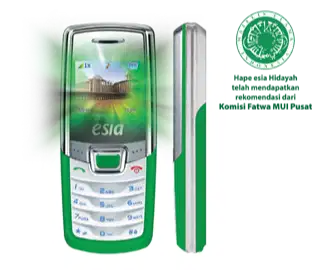 Handphone Jadul Esia Hidayah Warna Hijau