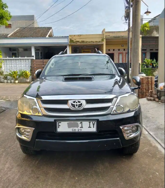 Fortuner G Matic HITAM PAJAK HIDUP PANJANG