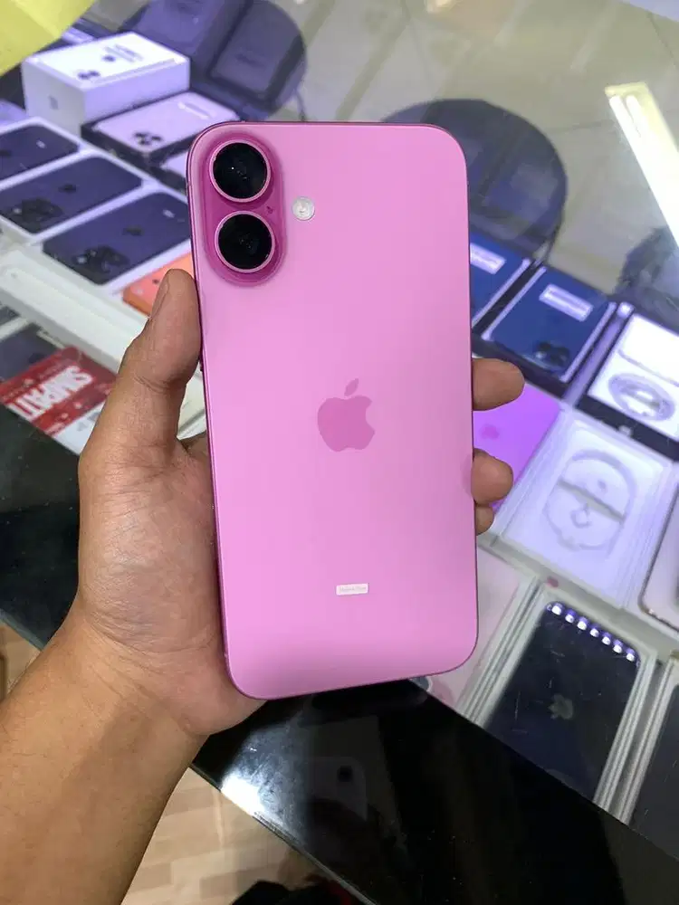 iPhone 16 Plus 256GB iBox Juni 2026 Pink Battey Health 100%