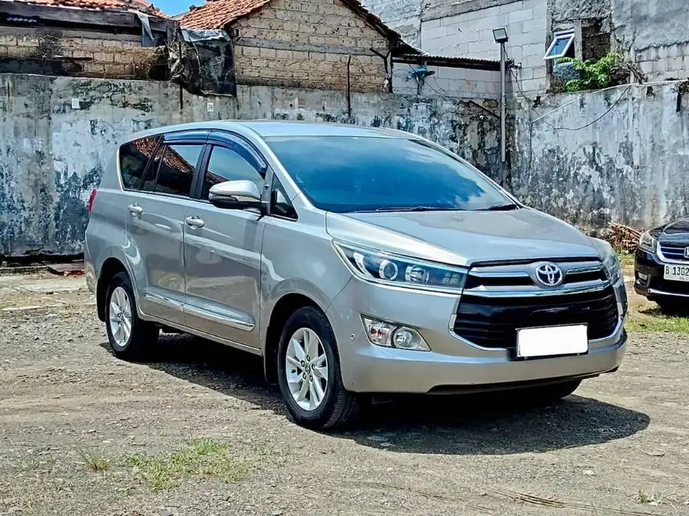 LOW KM 50RB TOYOYA KIJANG  INNOVA V AT DIESEL 2018 SILVER GOOD CONDITI