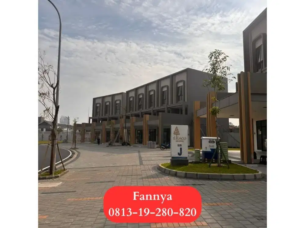 ROW jalan 20 Ruang usaha Ruko Gading Serpong ILLAGO GRANDE