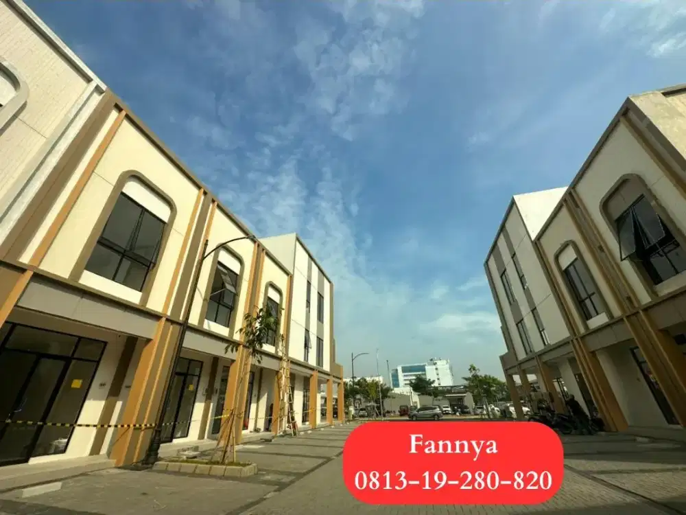 Kawasan Ramai & Ruko Termurah Persis depan Lokasi Baru Bursa Mobil Paramount ILLAGO GRANDE