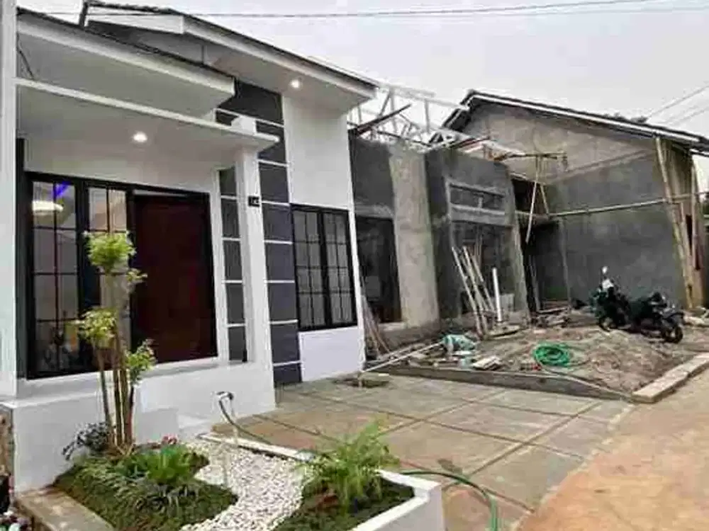 RUMAH MURAH DEKAT STASIUN CITAYAM SERTIFIKAT SHM AKSES MOBIL