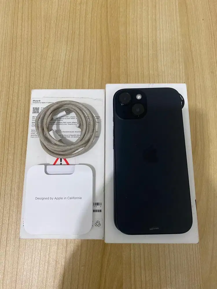 Iphone 15 Black 128GB Resmi Blibli BH 90%