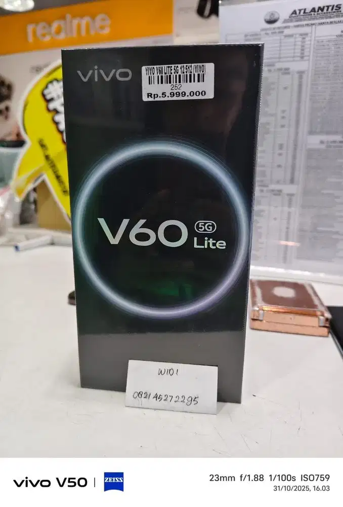 Vivo v60 lite 5G 12/512gb Atlantis dahsyat