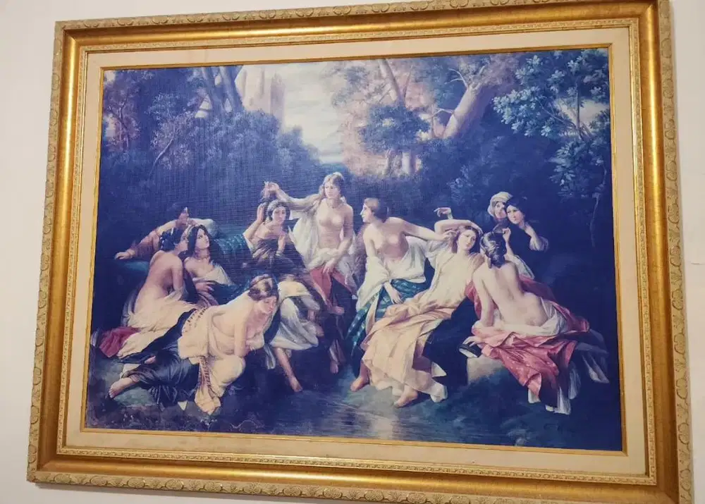 Lukisan Eropa Lawas Cantik