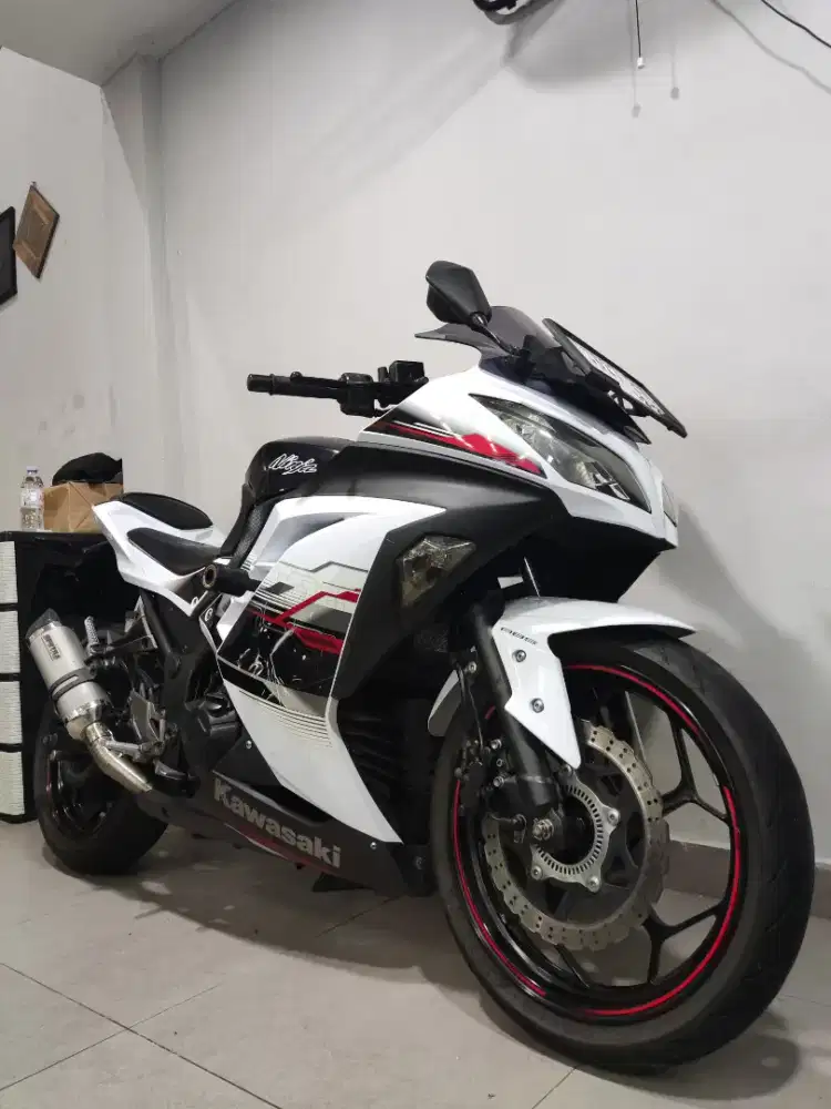 Ninja 250 ABS Fi 2014 / 2015 Antik Km 23rb Original + Bonus ABBA