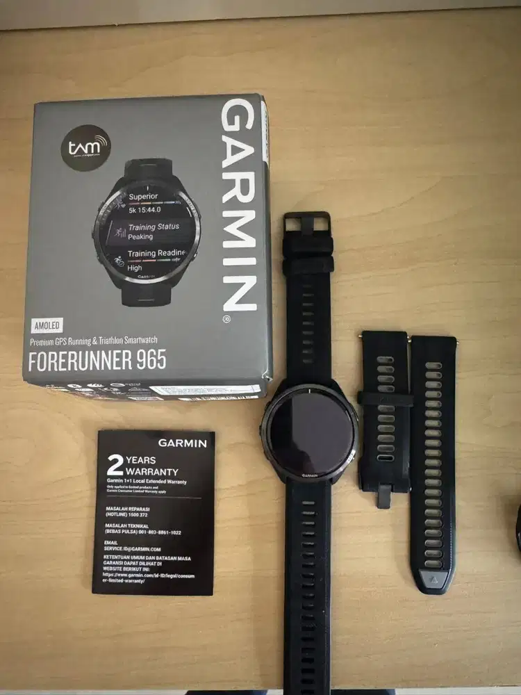 Forerunner 965 good condition ex Garansi TAM