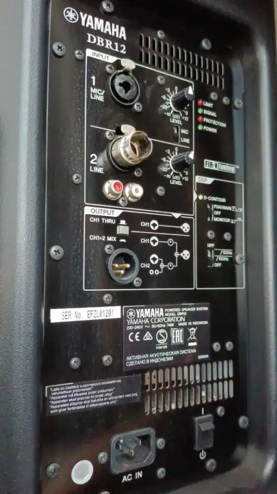 Speaker Aktif merek YAMAHA DBR12 ORIGINAL