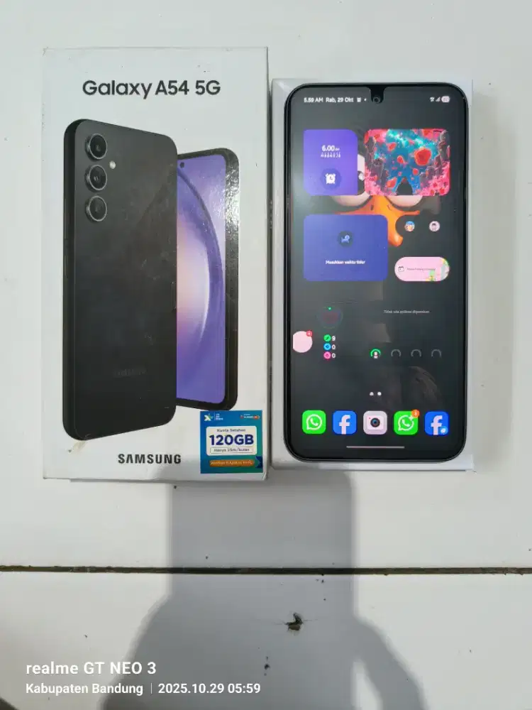 Samsung A54 5G 8+8/256GB Fullset