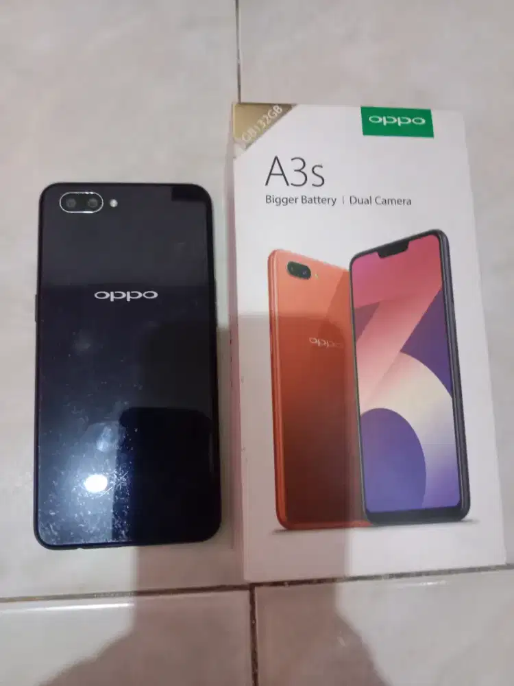 HP oppo A3s lengkap dus