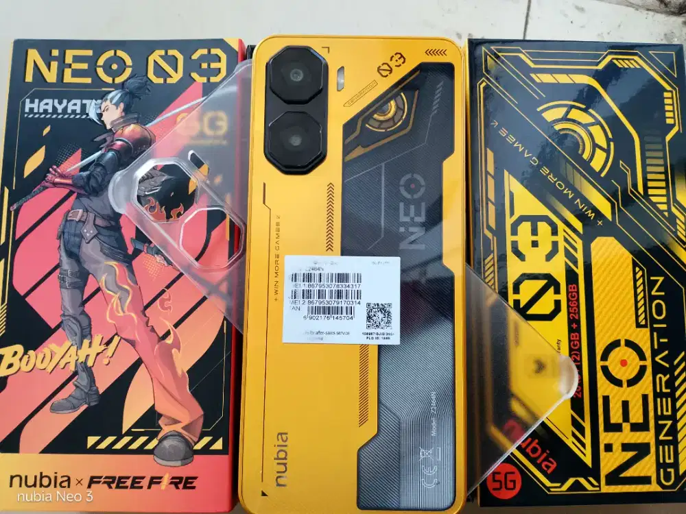 nubia neo 3 5G 8+12/256 fullset mulus