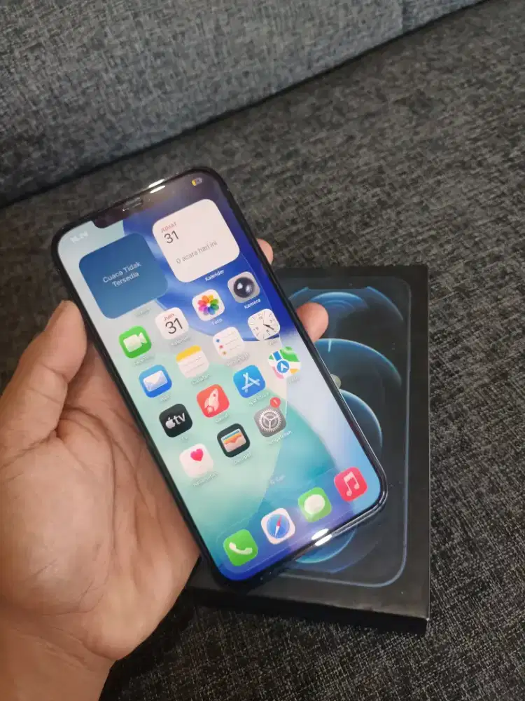 Iphone 12 ProMax 256gb ibox istimewa No minus