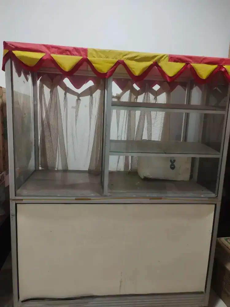 Gerobak Bahan alumunium