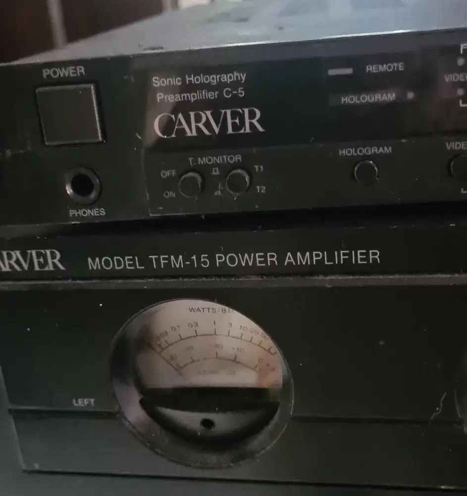 Power preamp Carver