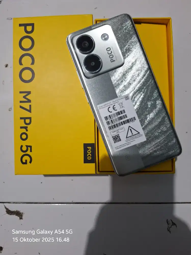 Poco M7 Pro 5G 8+8/256GB Fullset ( Garansi Agustus 2026 )