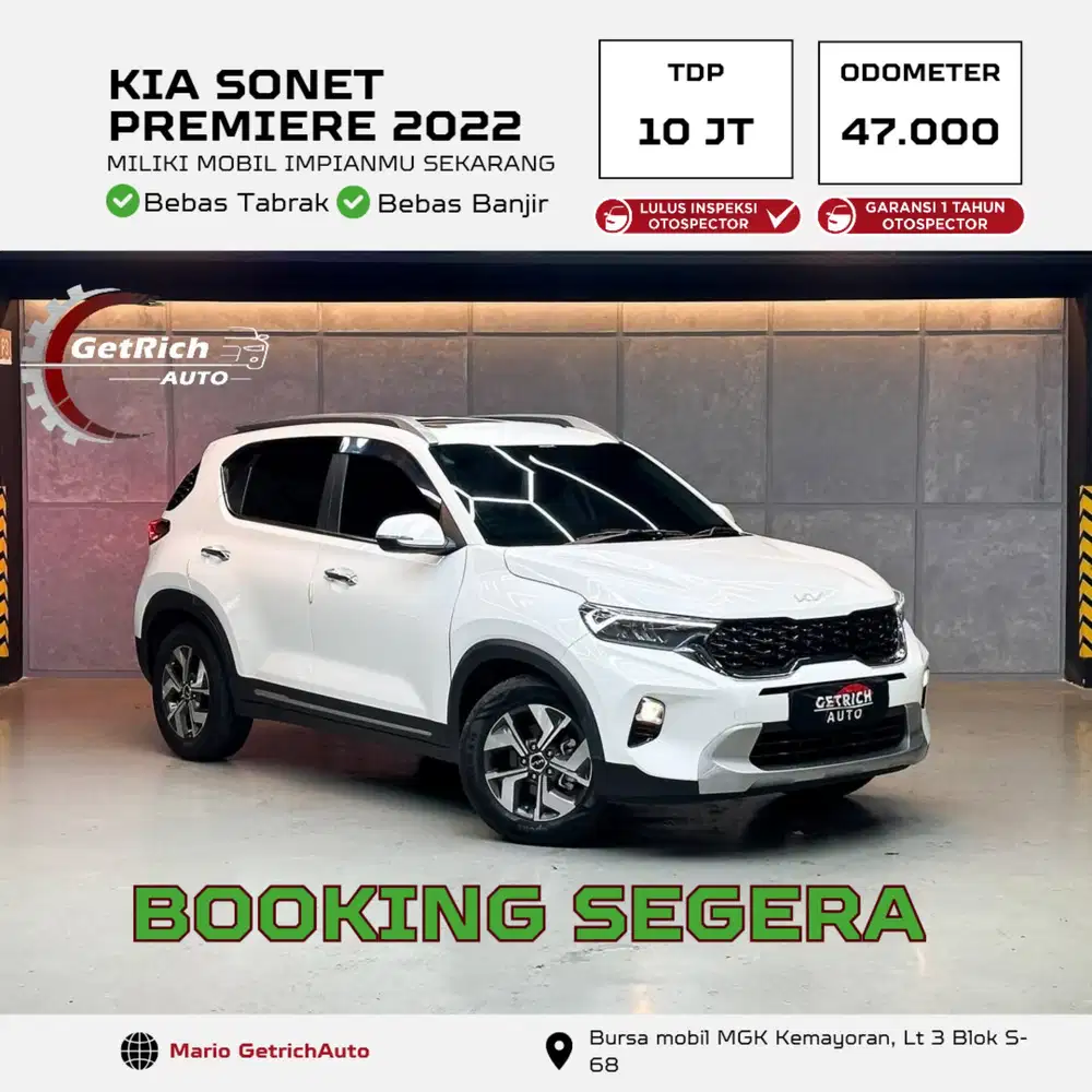 [ DP 10 JT ] KIA SONET PREMIERE 2022
