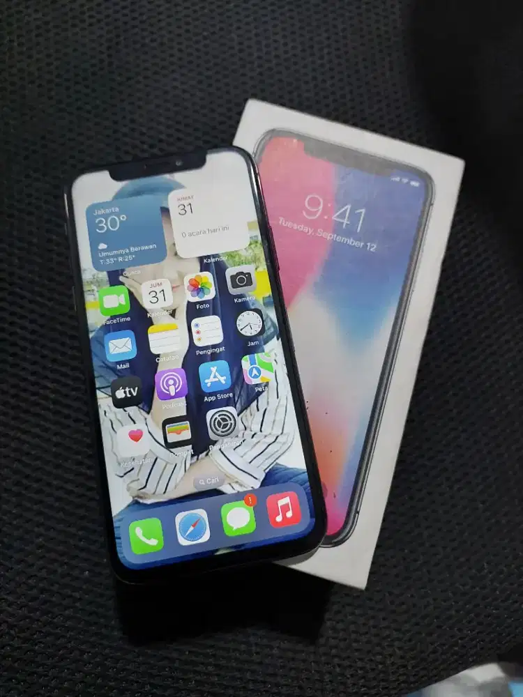 IPhone X versi 256GB Lengkap