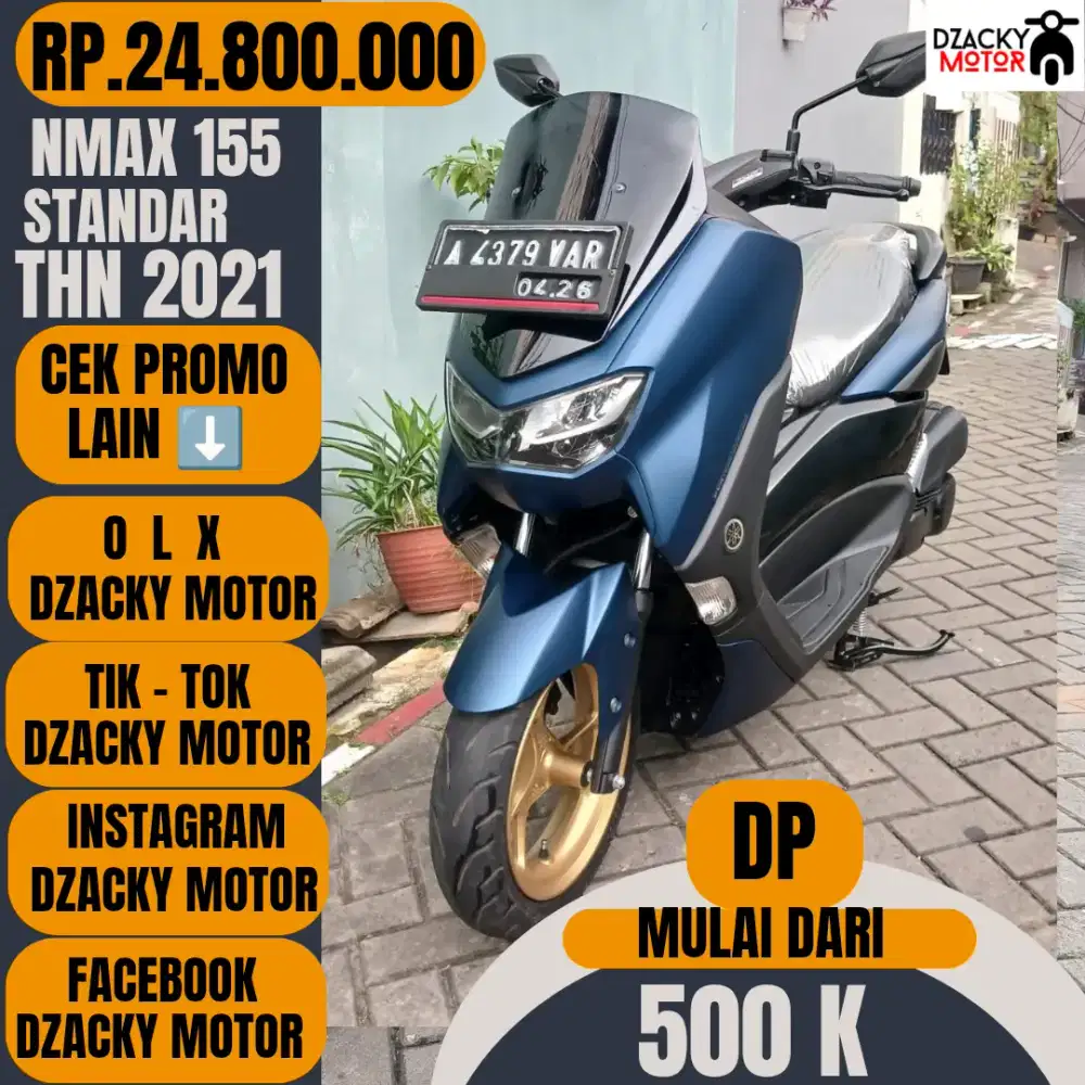 NMAX 155 STANDAR 2021 SECOND LIKE NEW