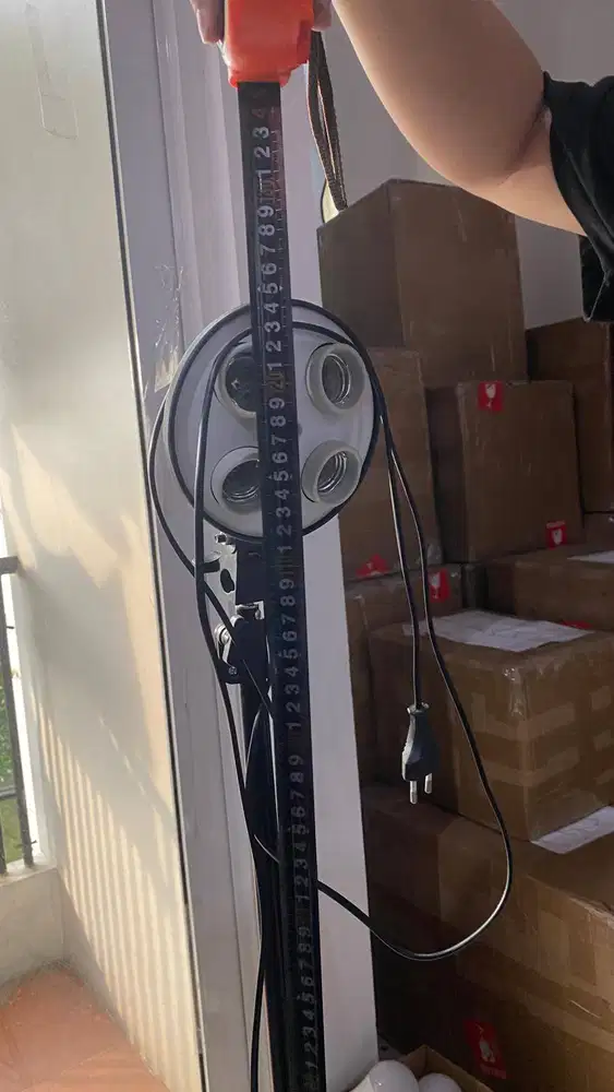 JUAL MURAH LAMPU STUDIO 4 BOLAM