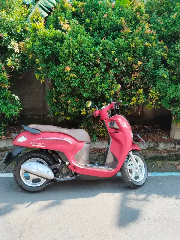 Scoopy merah 2025 type prestige