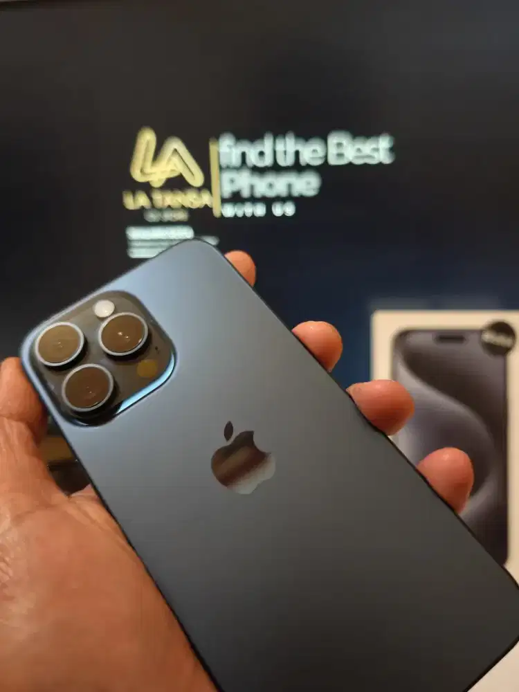 Iphone 15 Pro Max 256 GB Resmi BH100% Original Mulus No Minus Fullset